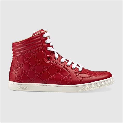 womens gucci high tops uk|gucci signature high top sneaker.